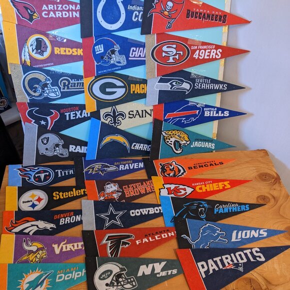 NFL Other - NFL Mini Pennants - Set of 30